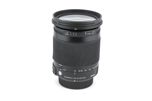 Sigma 18-300mm f3.5-6.3 C DC OS HSM - Lens