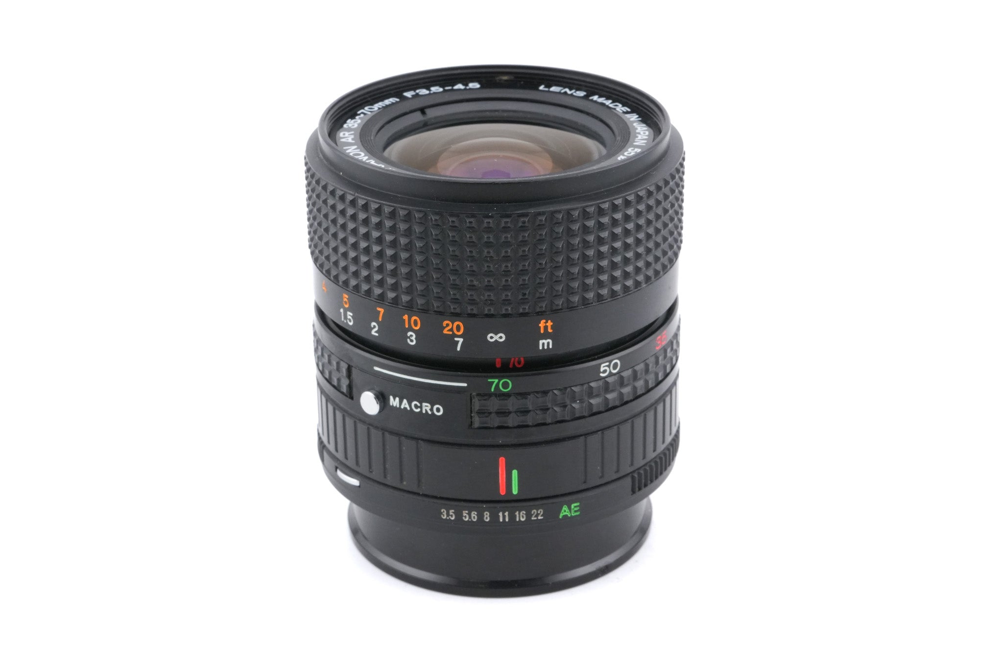 Konica 35-70mm f3.5-4.5 Zoom-Hexanon AR - Lens – Kamerastore