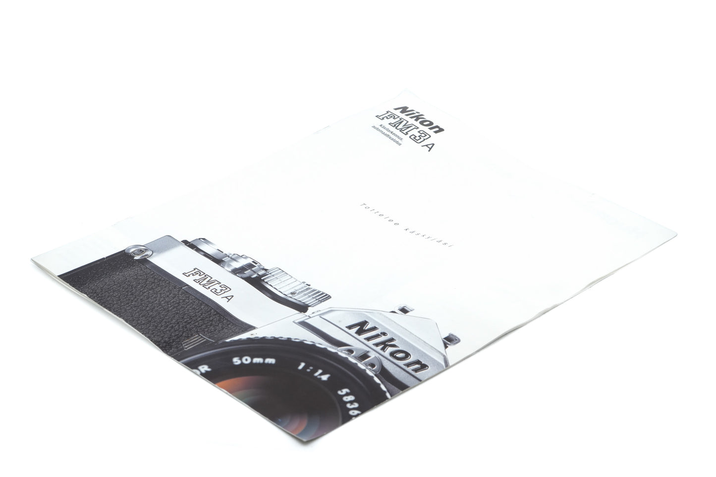 Nikon FM3A Brochure - Accessory