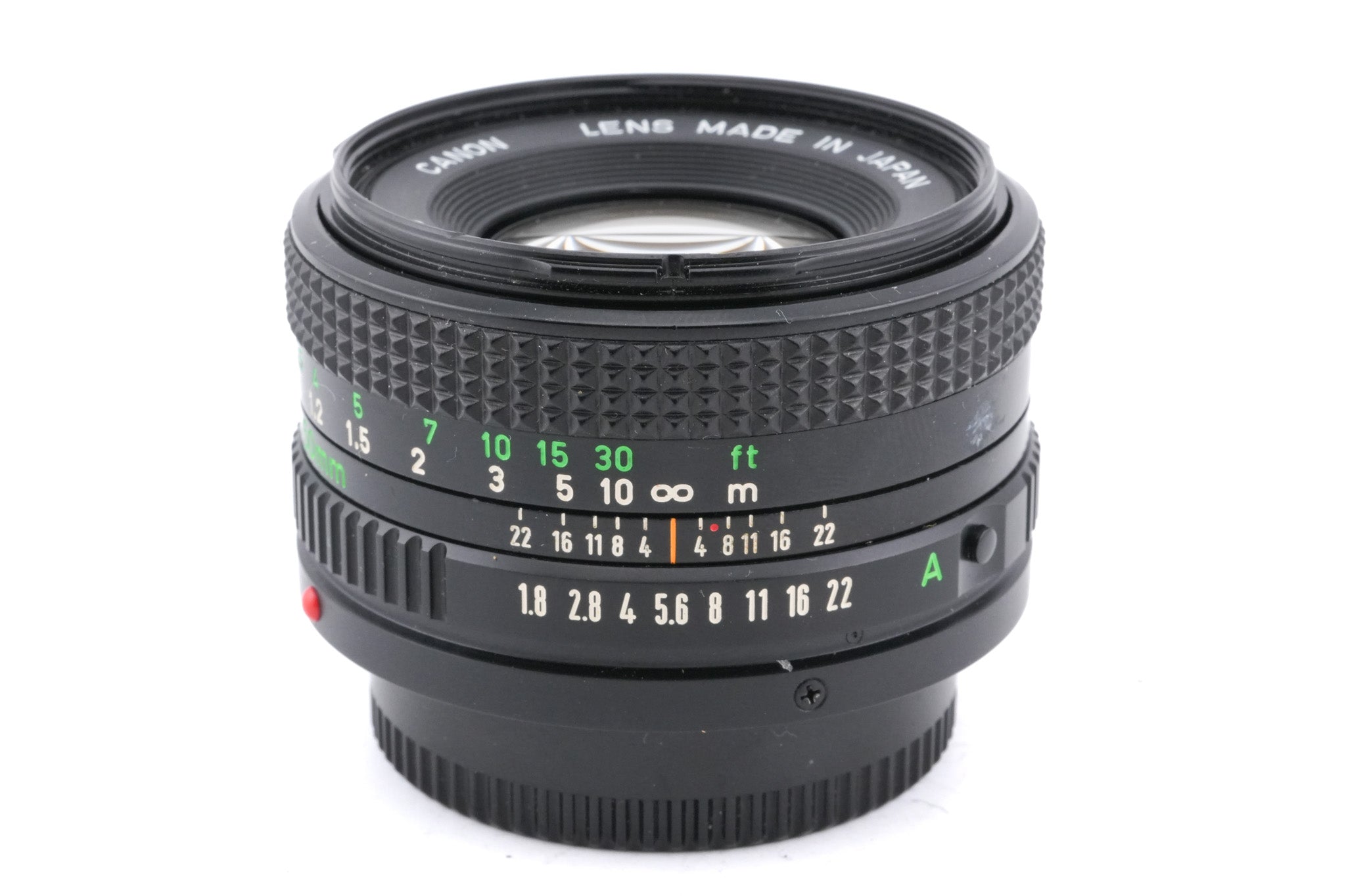 Canon 50mm f1.8 FDn - Lens