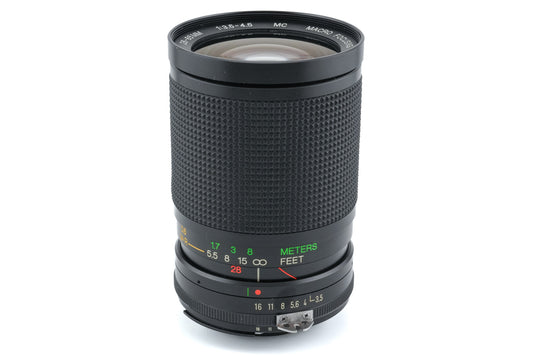 Vivitar 28-85mm f3.5-4.5 MC Macro Focusing Zoom - Lens