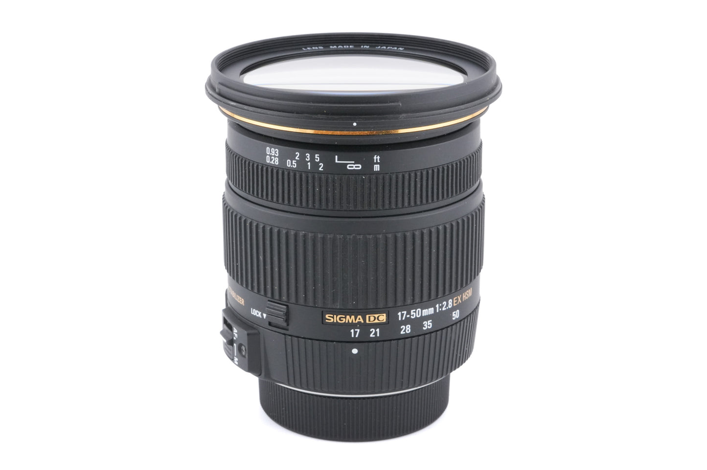 Sigma 17-50mm f2.8 EX DC OS HSM - Lens