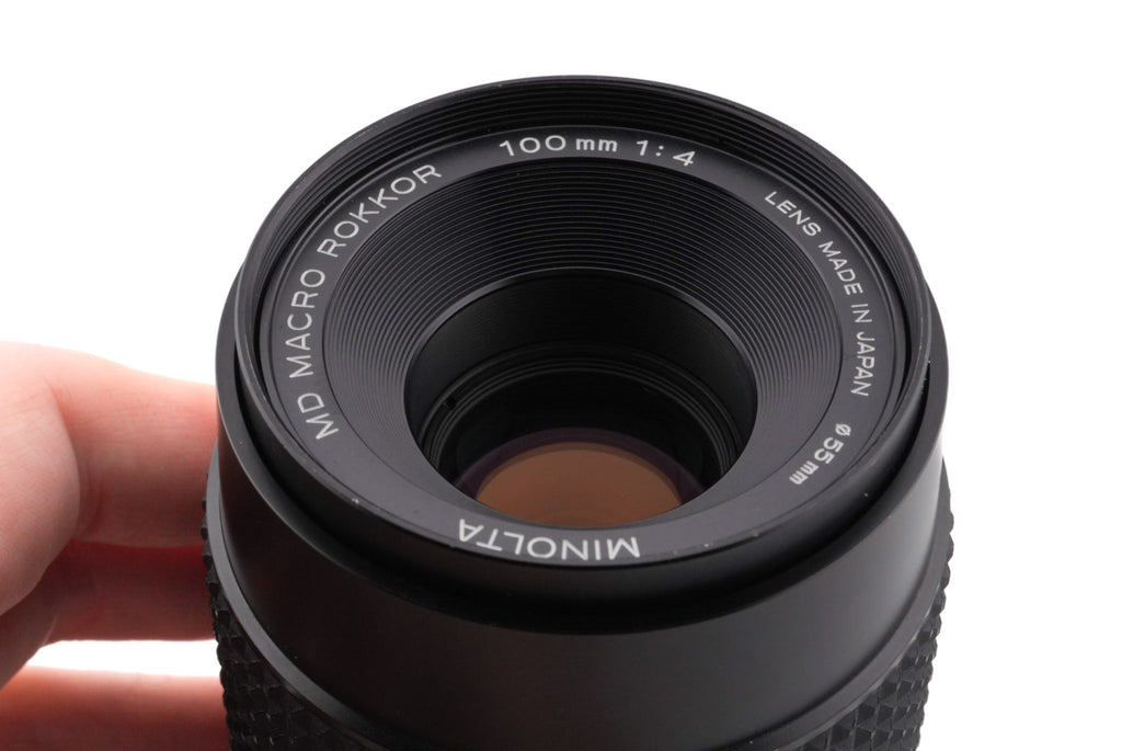 Minolta 100mm f4 MD Macro Rokkor