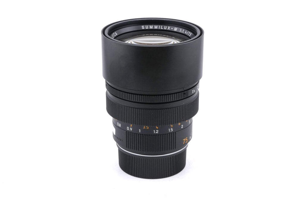 Leica 75mm f1.4 Summilux-M (Type III) (11810)