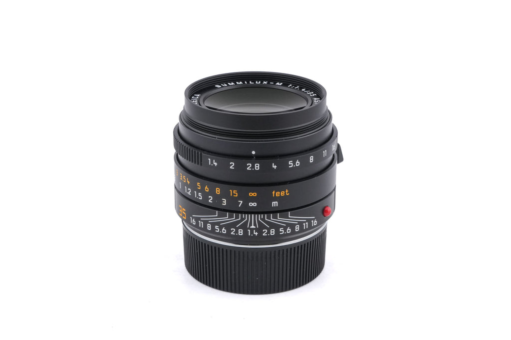 Leica 35mm f1.4 Summilux-M ASPH. FLE (Type I) (Black, 11663)
