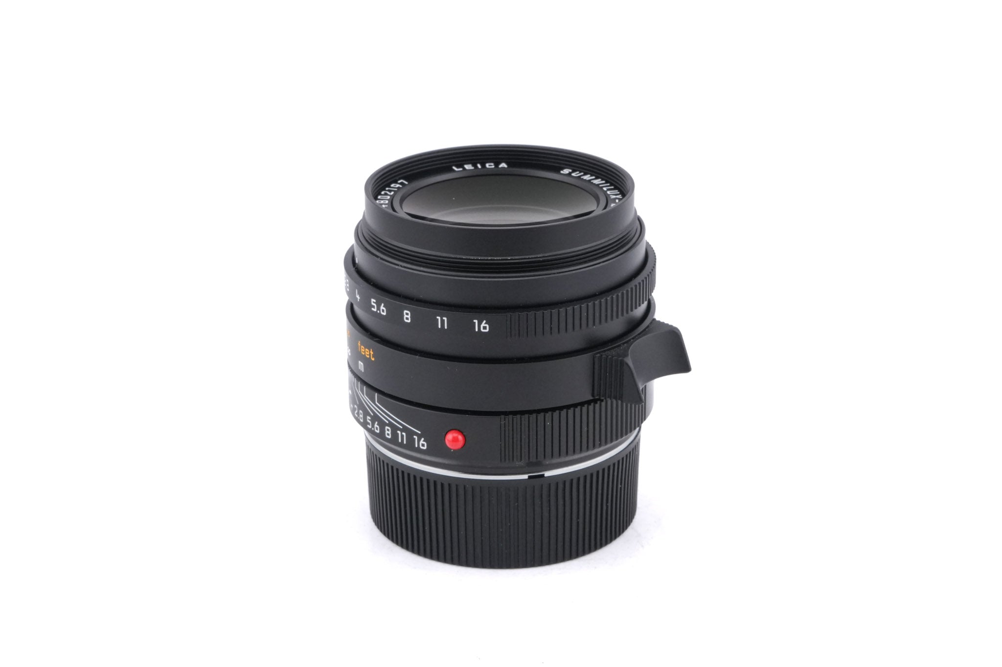 Leica 35mm f1.4 Summilux-M ASPH. FLE (Type I) (Black, 11663)