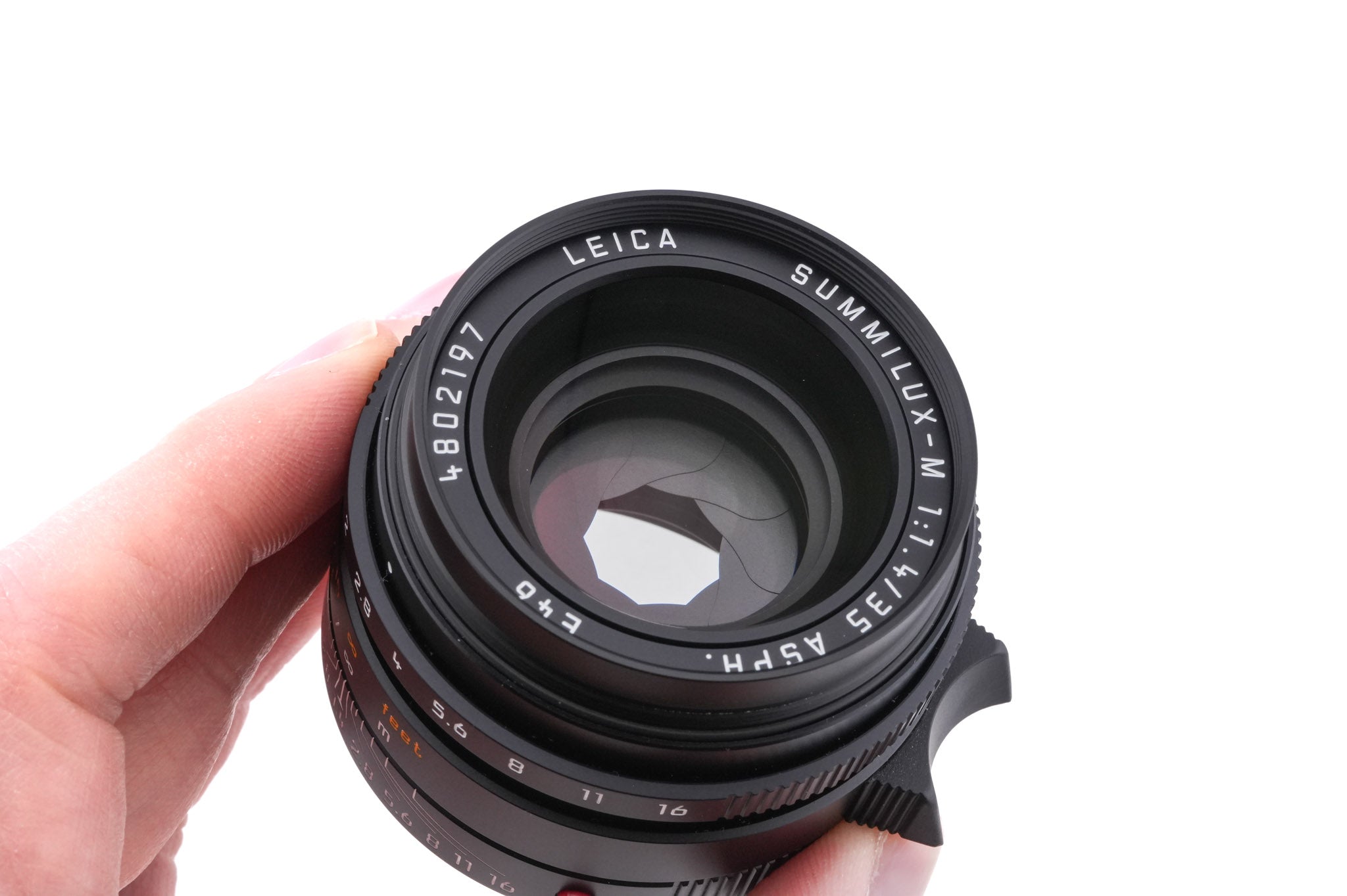 Leica 35mm f1.4 Summilux-M ASPH. FLE (Type I) (Black, 11663)