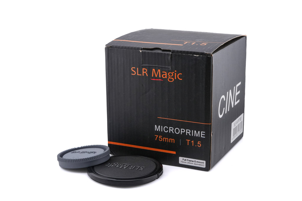 SLR Magic 75mm T1.5 MicroPrime Cine