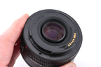 Canon 50mm f1.8 II