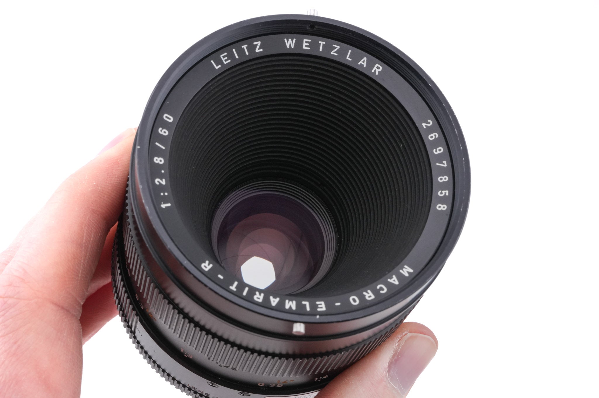 Leica 60mm f2.8 Macro-Elmarit-R (Type I) (3-Cam) (11205)