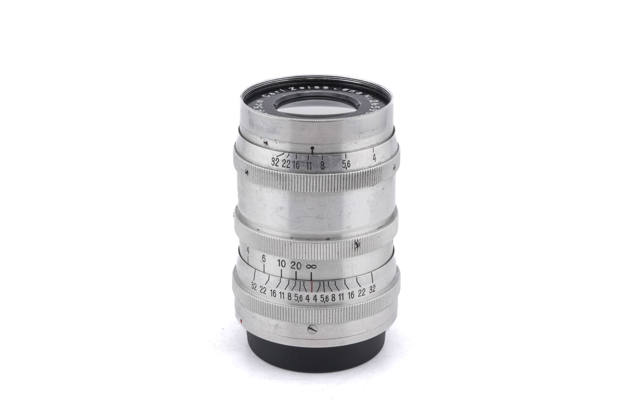 Carl Zeiss 8.5cm f4 Triotar Jena - Lens