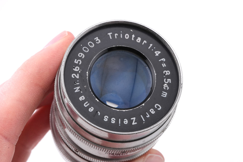 Carl Zeiss 8.5cm f4 Triotar Jena
