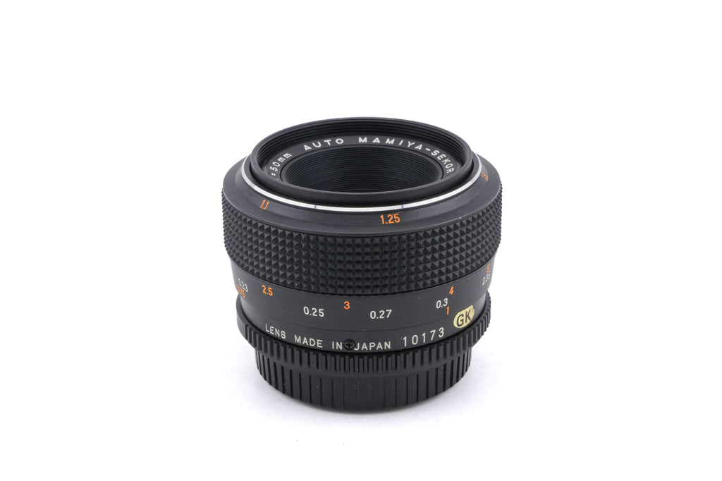 Mamiya 50mm f3.5 Sekor Macro CS Auto