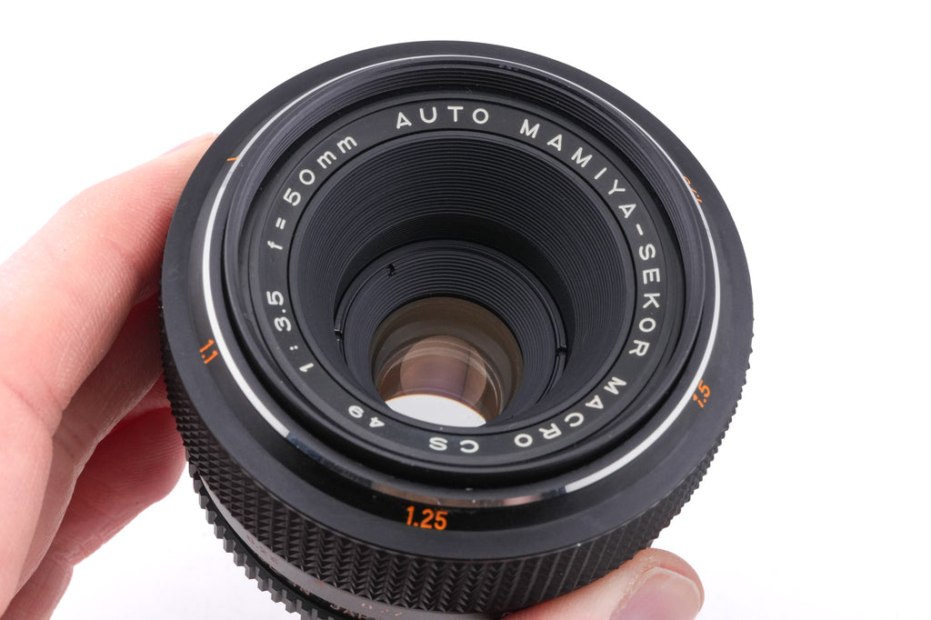 Mamiya 50mm f3.5 Sekor Macro CS Auto