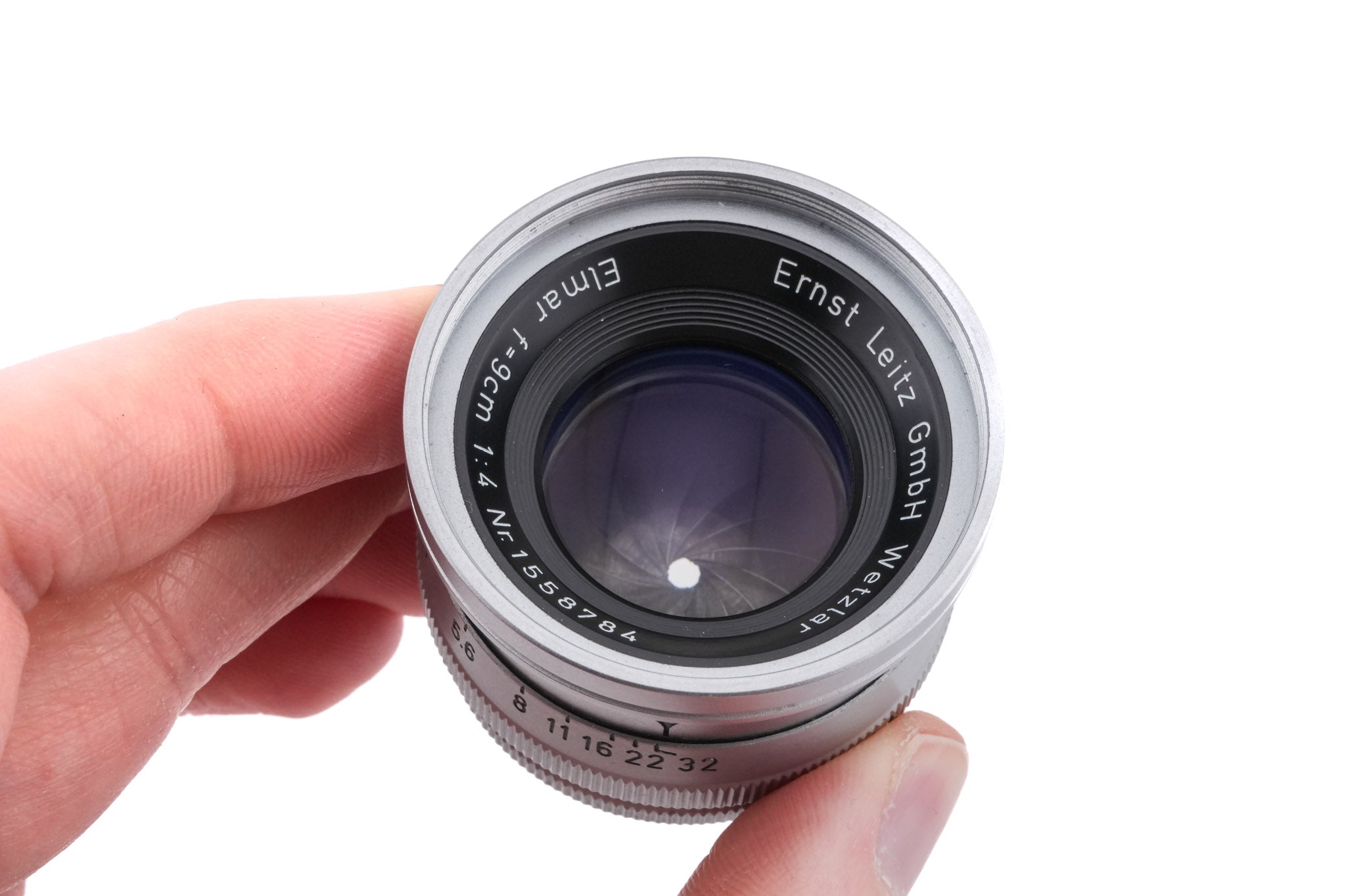 Leica 9cm f4 Elmar (Optical Lens Unit) (Type I, Rigid) (ERKOM / 11128)
