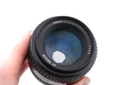 Nikon 50mm f1.4 AF Nikkor D