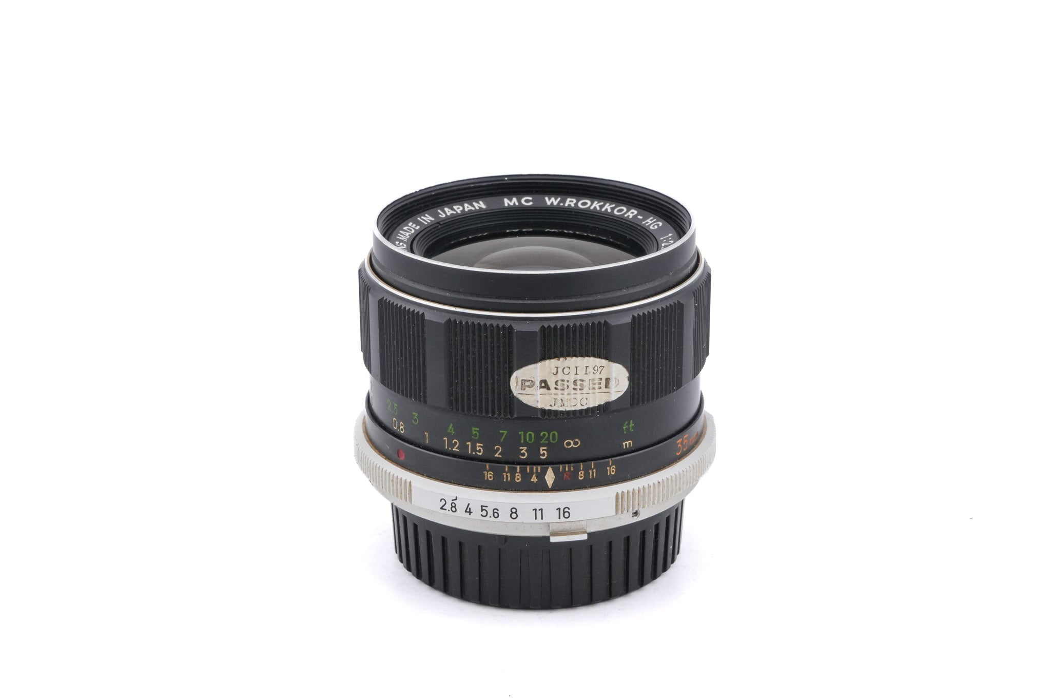 Minolta 35mm f2.8 MC W.Rokkor-HG