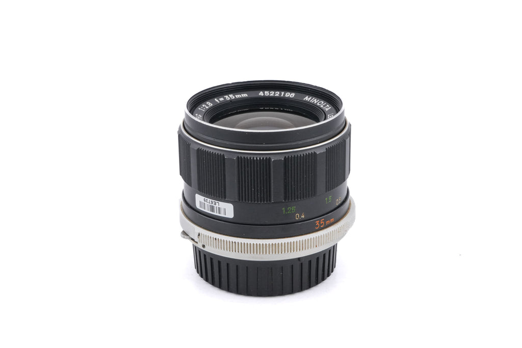 Minolta 35mm f2.8 MC W.Rokkor-HG