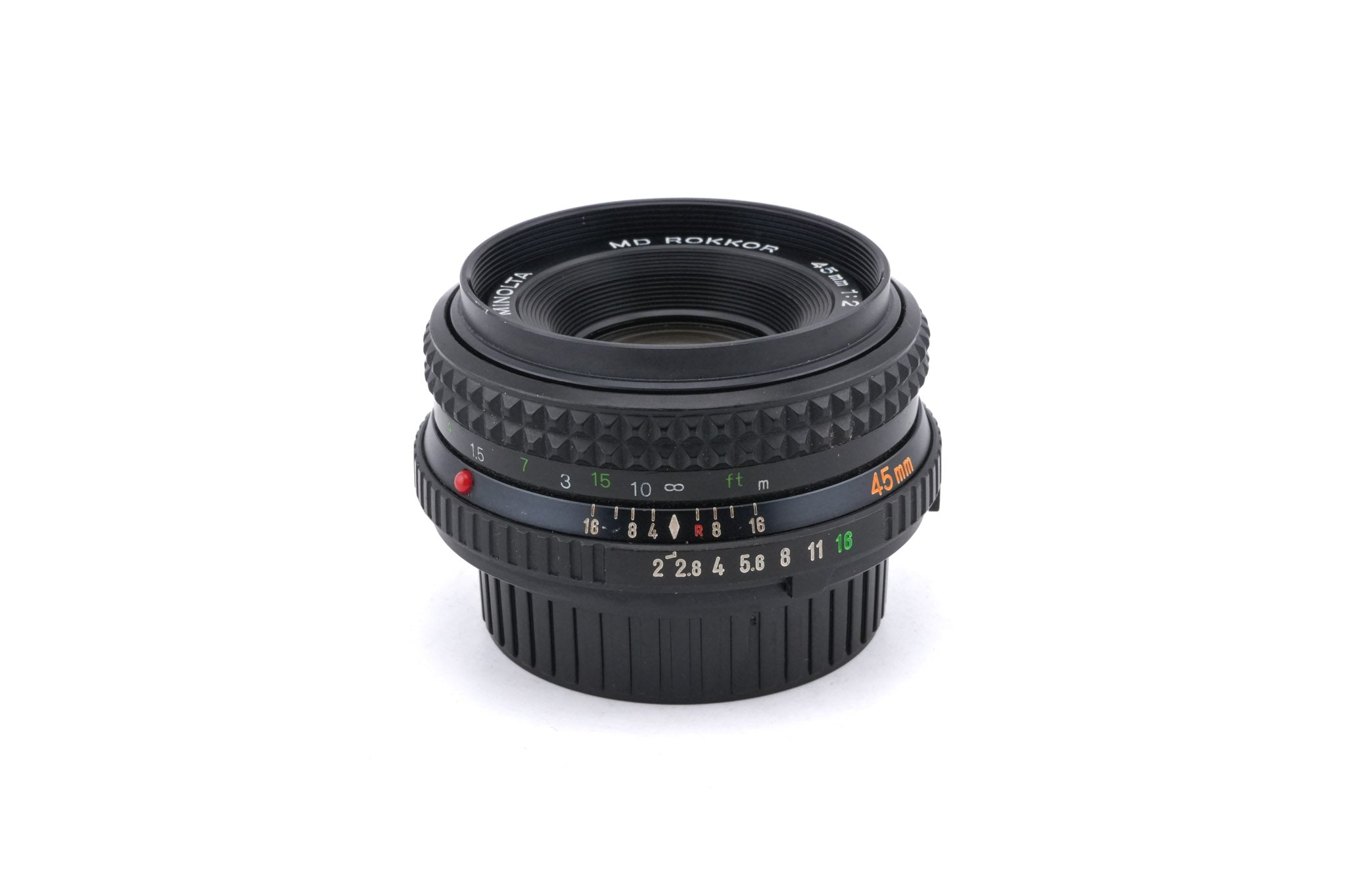 Minolta 45mm f2 MD Rokkor