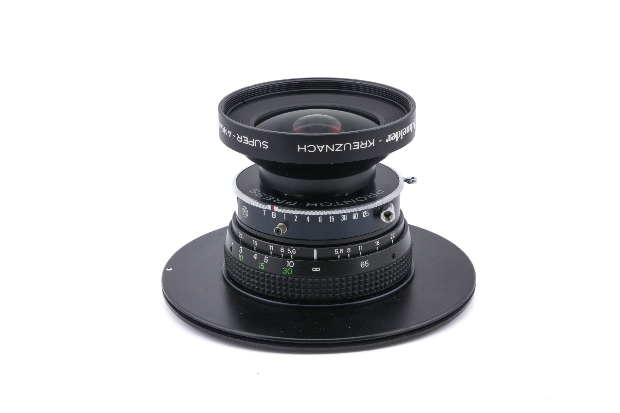 Sinar Handy 4x5 + 65mm f5.6 Super Angulon MC (Shutter)