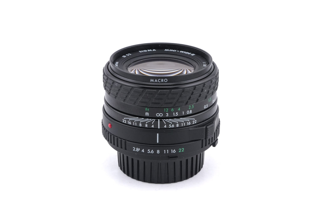 Sigma 28mm f2.8 Mini-Wide II Multi-Coated