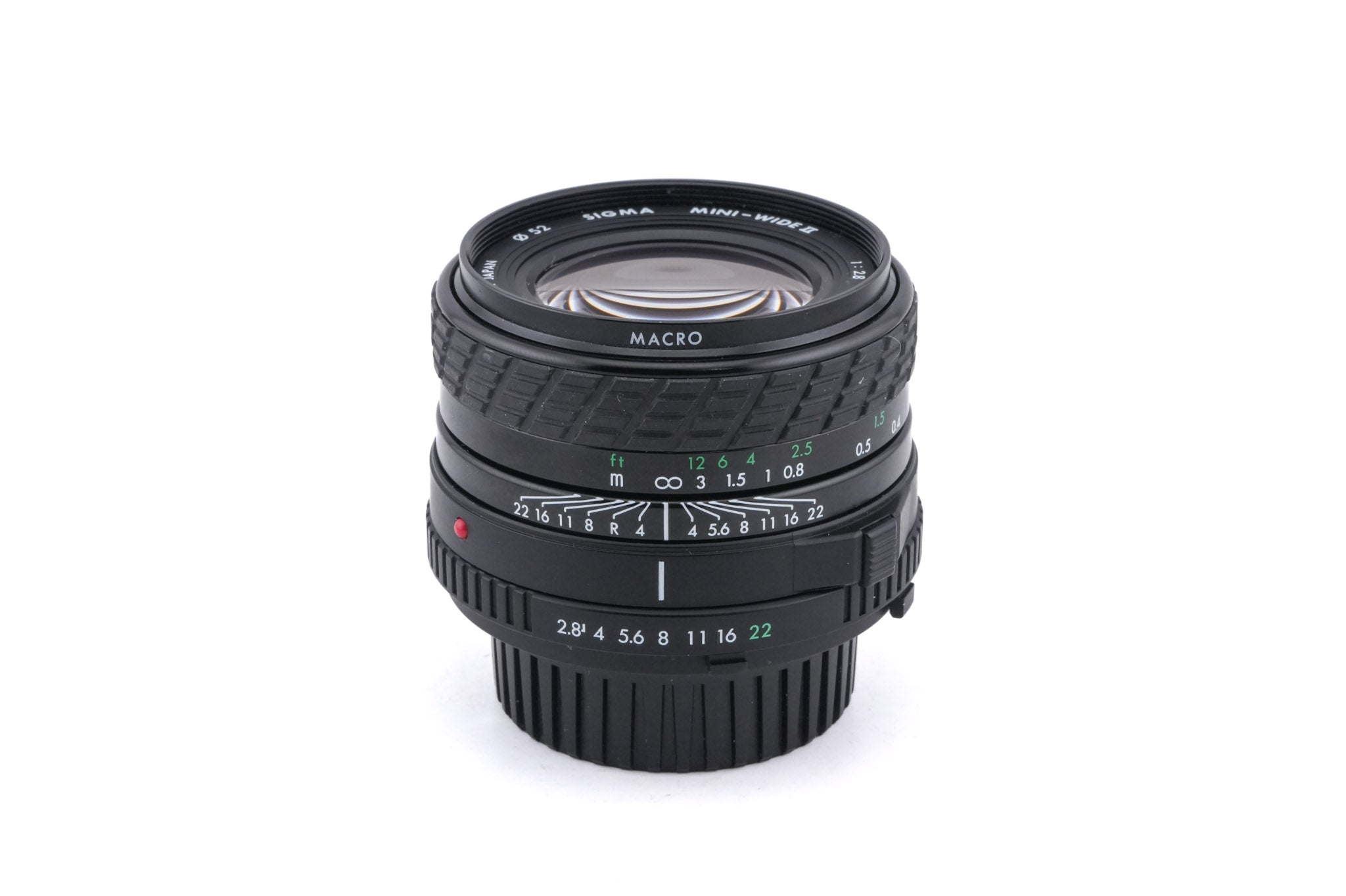 Sigma 28mm f2.8 Mini-Wide II Multi-Coated