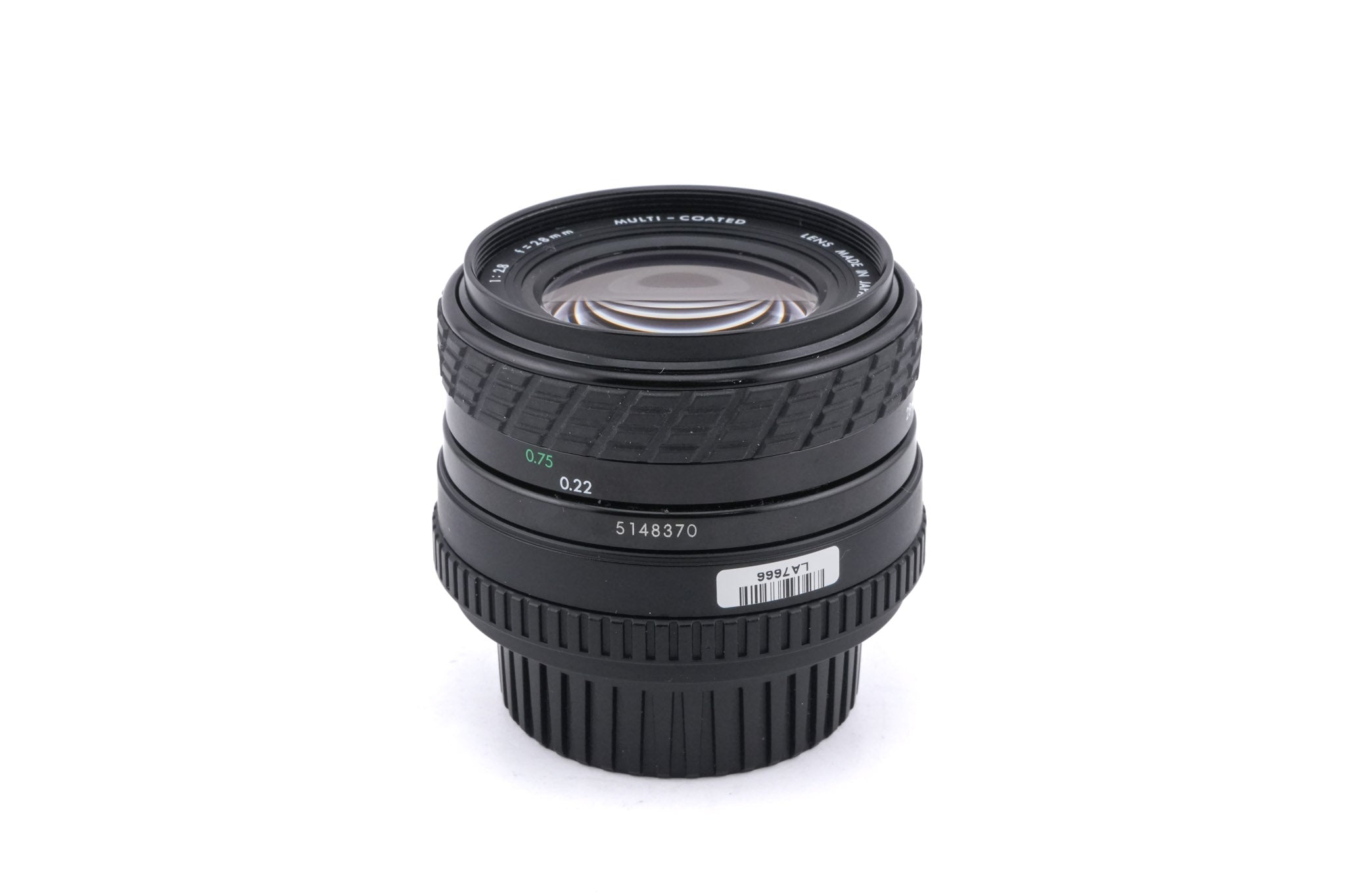 Sigma 28mm f2.8 Mini-Wide II Multi-Coated