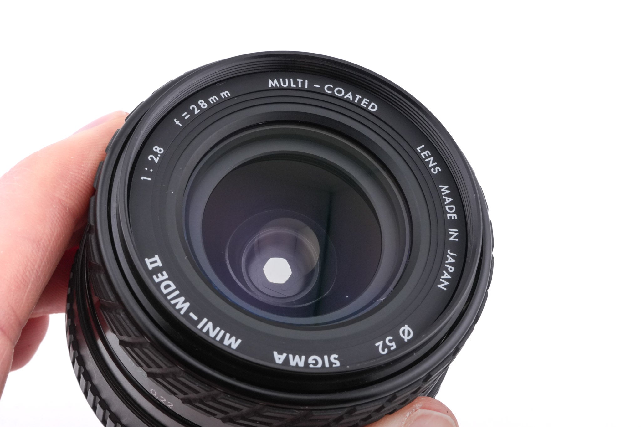 Sigma 28mm f2.8 Mini-Wide II Multi-Coated