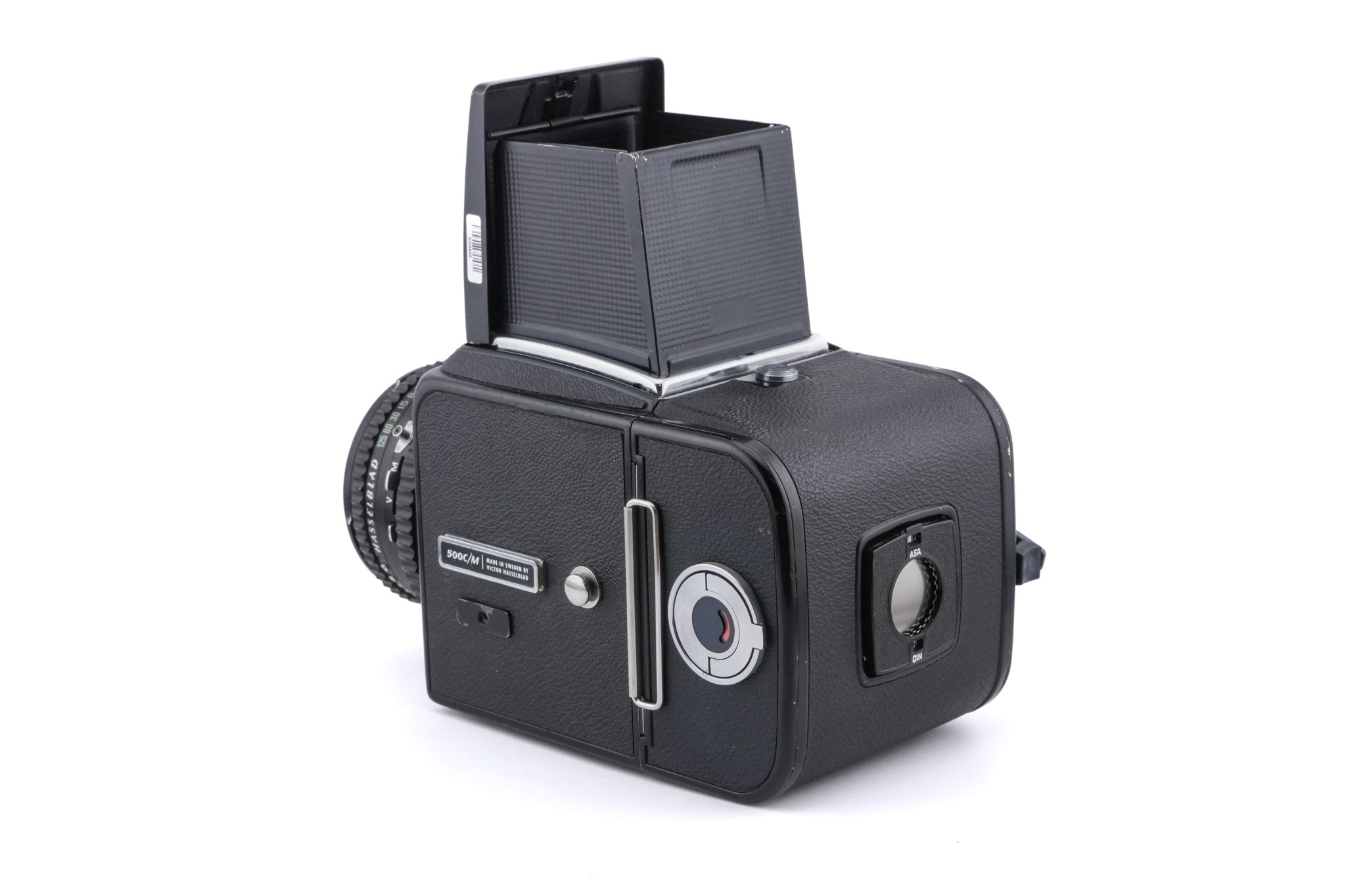 Hasselblad 500C/M (Black, 10170) + Waist Level Finder (Old / Black, 42277) + Standard Focusing Screen (42161) + A12 Film Magazine (Black, 30147) + 80mm f2.8 Planar T* C (Black, 20028)