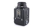Hasselblad 500C/M (Black, 10170) + Waist Level Finder (Old / Black, 42277) + Standard Focusing Screen (42161) + A12 Film Magazine (Black, 30147) + 80mm f2.8 Planar T* C (Black, 20028)