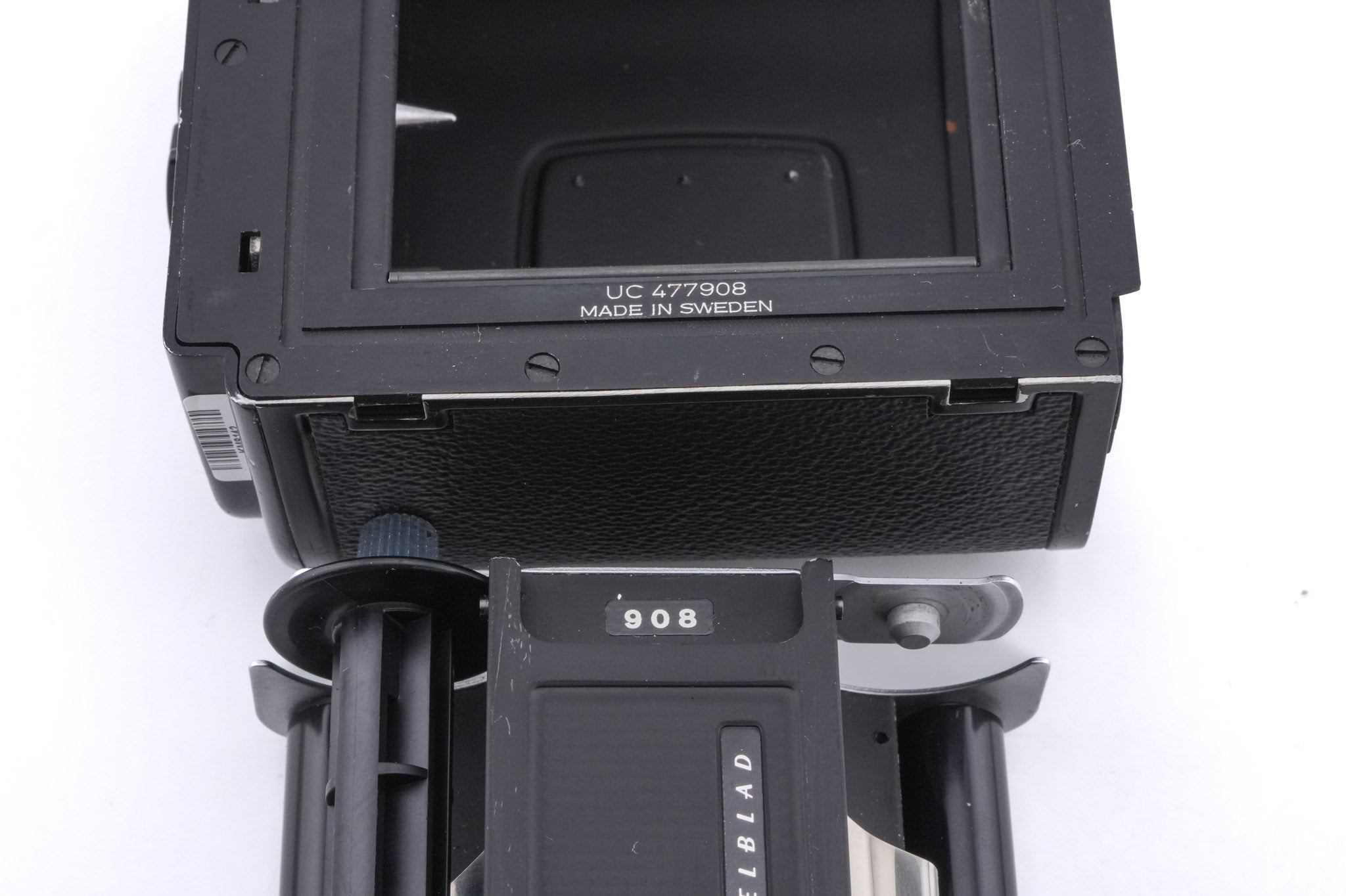 Hasselblad 500C/M (Black, 10170) + Waist Level Finder (Old / Black, 42277) + Standard Focusing Screen (42161) + A12 Film Magazine (Black, 30147) + 80mm f2.8 Planar T* C (Black, 20028)