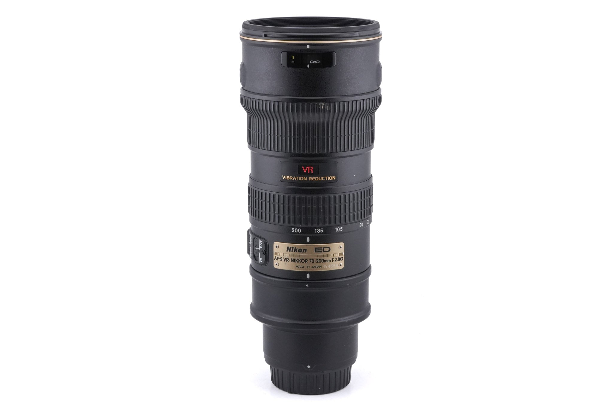 Nikon 70-200mm f2.8 AF-S VR-Nikkor G ED