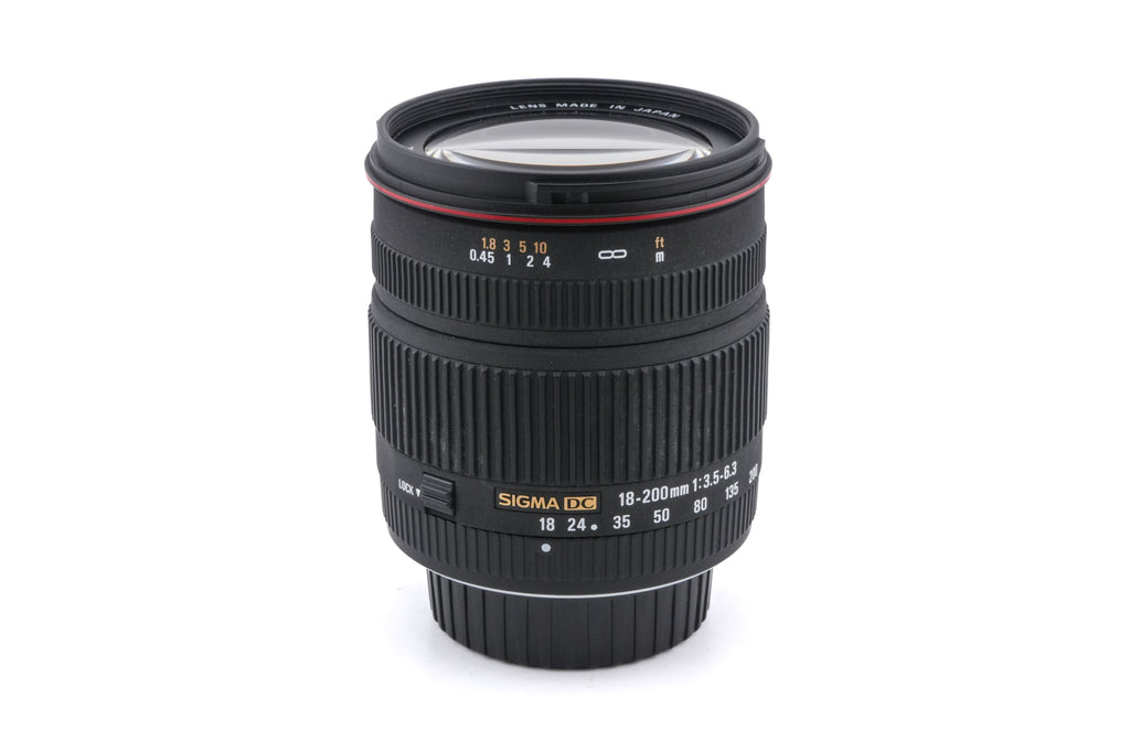 Sigma 18-200mm 3.5-6.3 DC