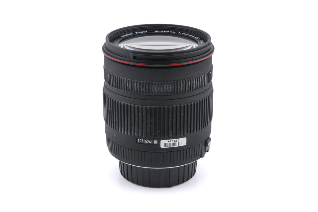 Sigma 18-200mm 3.5-6.3 DC