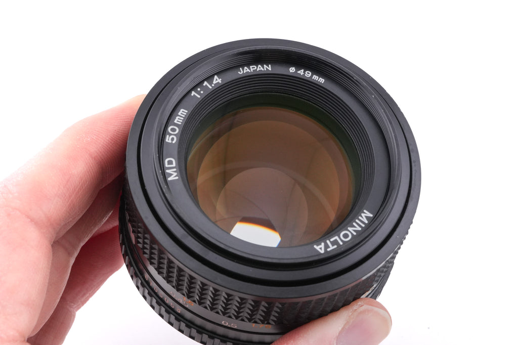 Minolta 50mm f1.4 MD