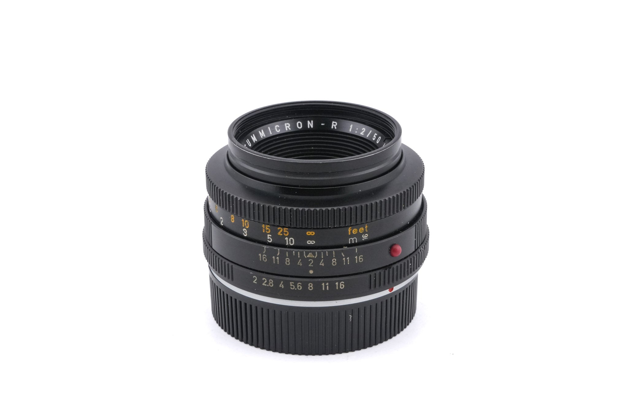 Leica 50mm f2 Summicron-R (Type I) (2-Cam) (11228)
