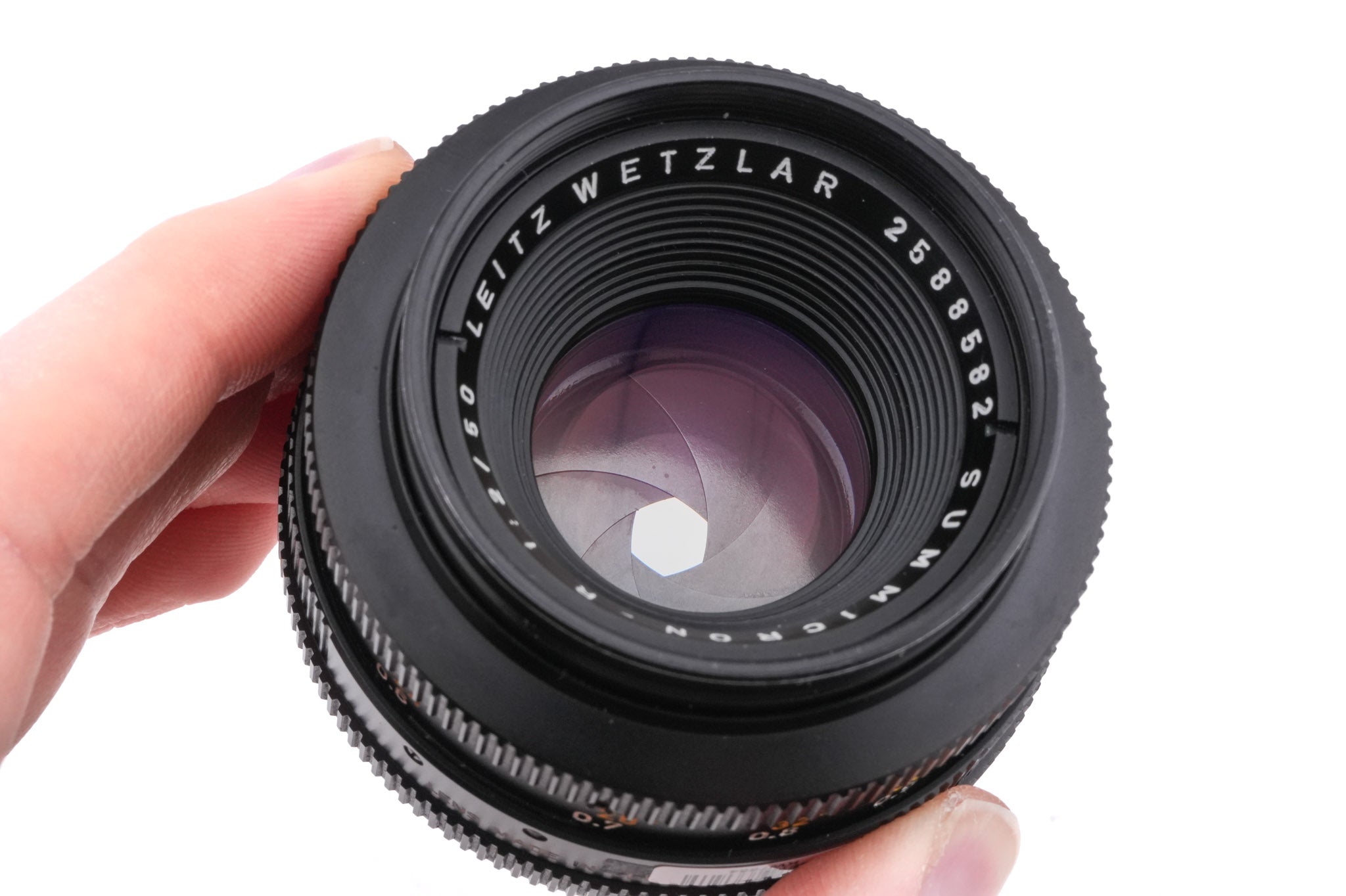 Leica 50mm f2 Summicron-R (Type I) (2-Cam) (11228)