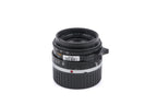 Leica 35mm f2 Summicron (Type III) (11309) + Lens Hood (35mm f1.4-2) (12504) + 39mm UVa Filter (Black, 13131)