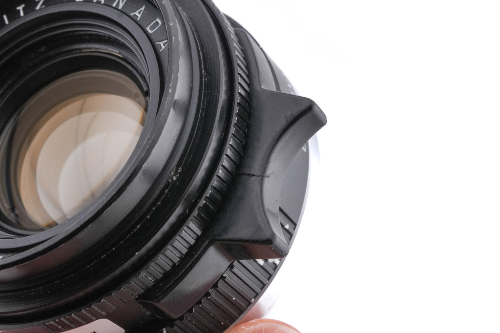 Leica 35mm f2 Summicron (Type III) (11309) + Lens Hood (35mm f1.4-2) (12504) + 39mm UVa Filter (Black, 13131)