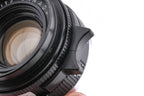 Leica 35mm f2 Summicron (Type III) (11309) + Lens Hood (35mm f1.4-2) (12504) + 39mm UVa Filter (Black, 13131)