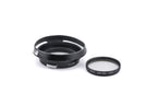 Leica 35mm f2 Summicron (Type III) (11309) + Lens Hood (35mm f1.4-2) (12504) + 39mm UVa Filter (Black, 13131)