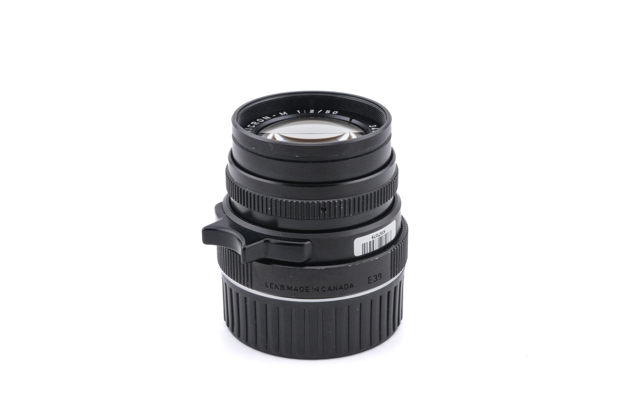 Leica 50mm f2 Summicron-M (Type IV) (Black, 11819)
