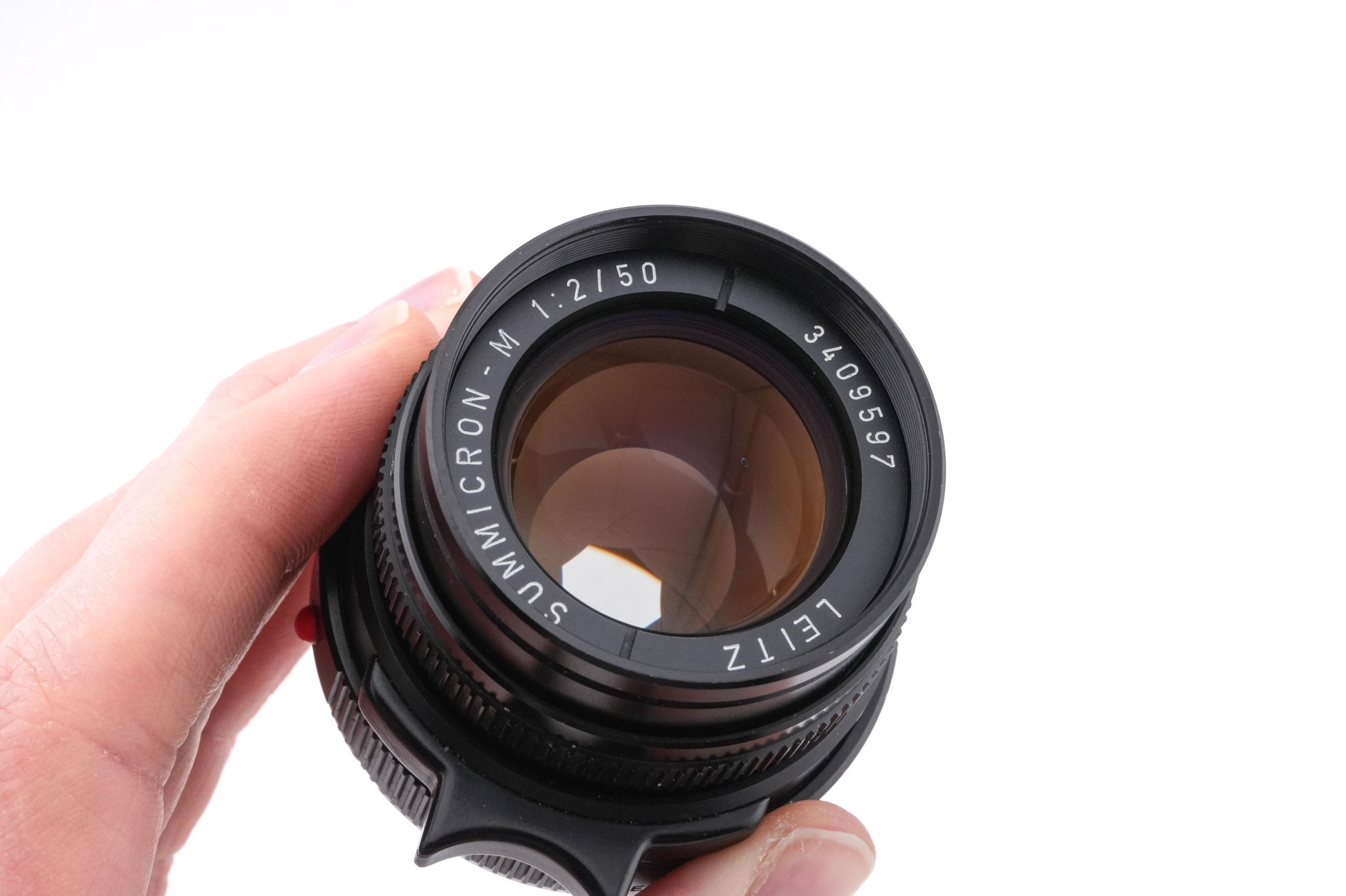 Leica 50mm f2 Summicron-M (Type IV) (Black, 11819)