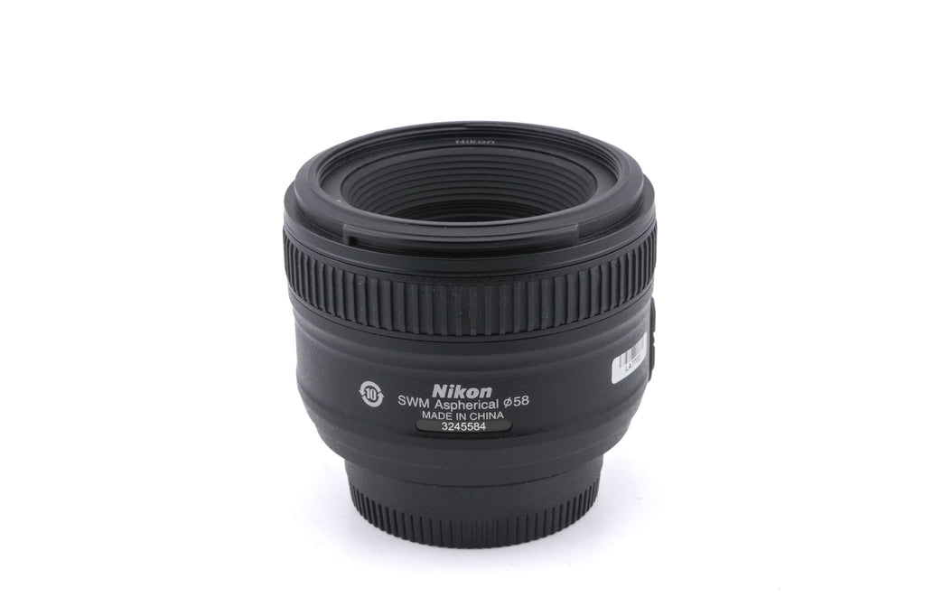 Nikon 50mm f1.8 AF-S Nikkor G