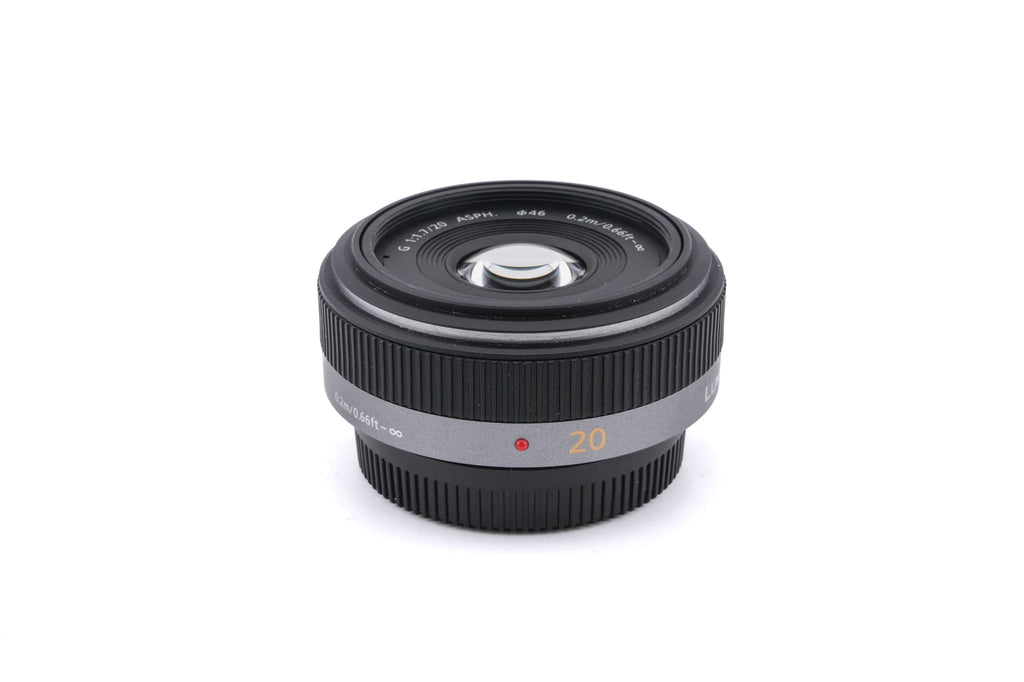 Panasonic 20mm f1.7 Lumix G ASPH. (H-H020)
