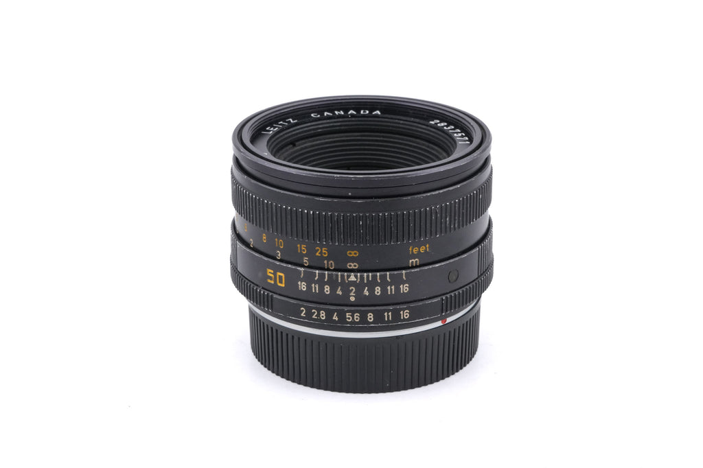 Leica 50mm f2 Summicron-R (Type II) (3-Cam) (11215)