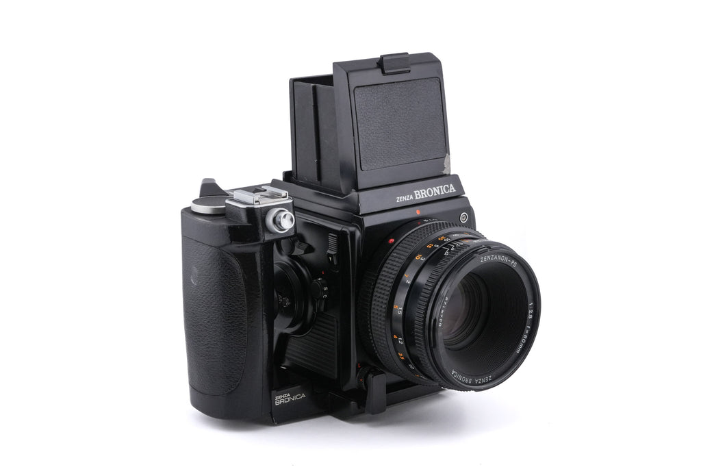 Zenza Bronica SQ-Ai + SQ-i 6x6 120 Roll Film Back + Speed Grip S Winder + 80mm f2.8 Zenzanon-PS + Waist Level Finder