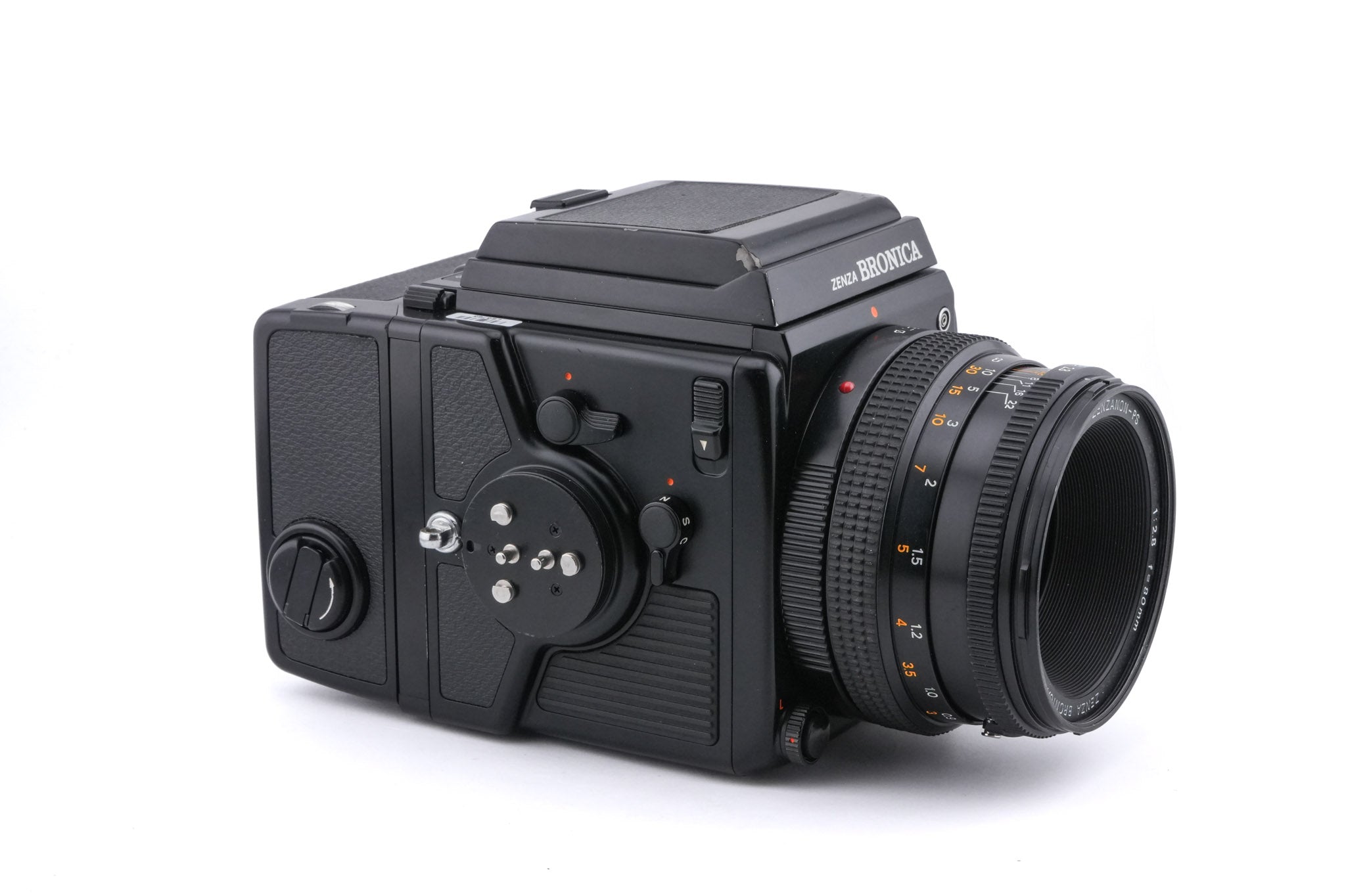 Zenza Bronica SQ-Ai + SQ-i 6x6 120 Roll Film Back + Speed Grip S Winder + 80mm f2.8 Zenzanon-PS + Waist Level Finder