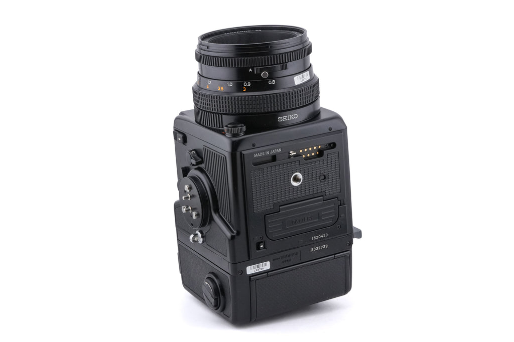 Zenza Bronica SQ-Ai + SQ-i 6x6 120 Roll Film Back + Speed Grip S Winder + 80mm f2.8 Zenzanon-PS + Waist Level Finder
