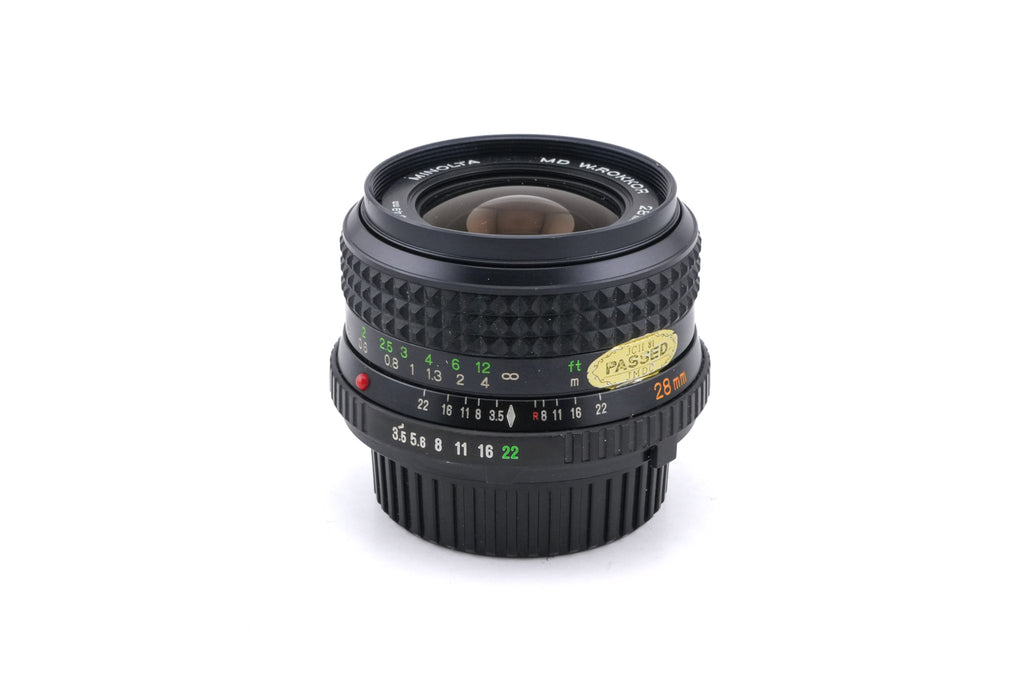 Minolta 28mm f3.5 MD W.Rokkor